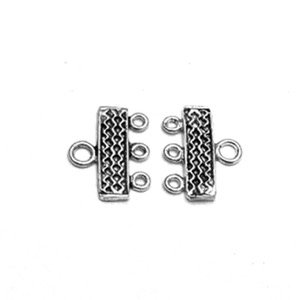 Sterling Silver Strand End Connector 14 mm 1 gram ID # 2968