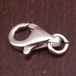 Sterling Silver Lobster Clasp 13 mm 1 gram ID # 3106