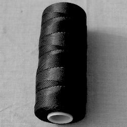 100% Nylon Tasbih Thread Roll 12 ply 100 gram Black ID # 5681