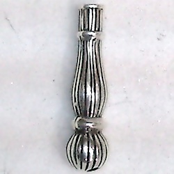 Sterling Silver Imame for Tasbih 38 mm 7 gram ID # 5757