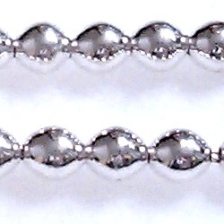 Islamic Prayer Beads Full Sterling Silver Tasbih 7 mm oval ID # 6075
