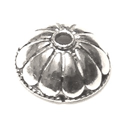 Sterling Silver Bead Cap 12 mm 1.3 gram ID # 6117