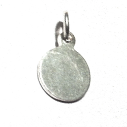 Lot of 3 Sterling Silver Blank Label Tag for Marking Disk Charm 7 mm 1.2 gram ID # 6337