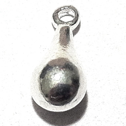 Sterling Silver Charm Drop 13 mm 1.3 gram ID # 6339