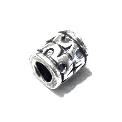 Sterling Silver Rondelle Bead Spacer 6x5 mm 1.6 gram ID # 6418