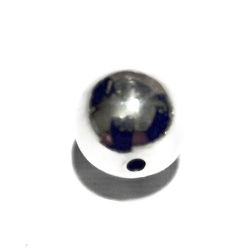Sterling Silver Bead 12 mm 1.7 gram ID # 6517