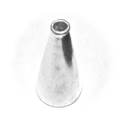 Sterling Silver Bead Cap Cone 19 mm 2 gram ID # 6863
