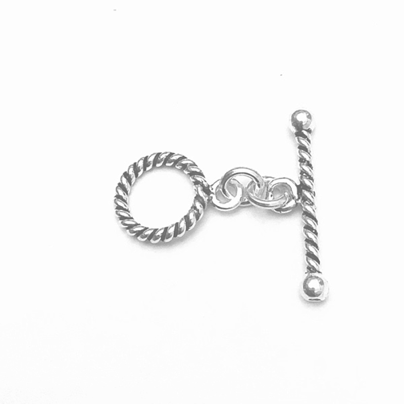 Sterling Silver Toggle Clasp 2 gram 10-23 mm ID # 2944 - Click Image to Close