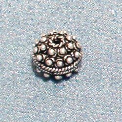 Sterling Silver Bead 1 cm 2.1 gram ID # 3008 - Click Image to Close