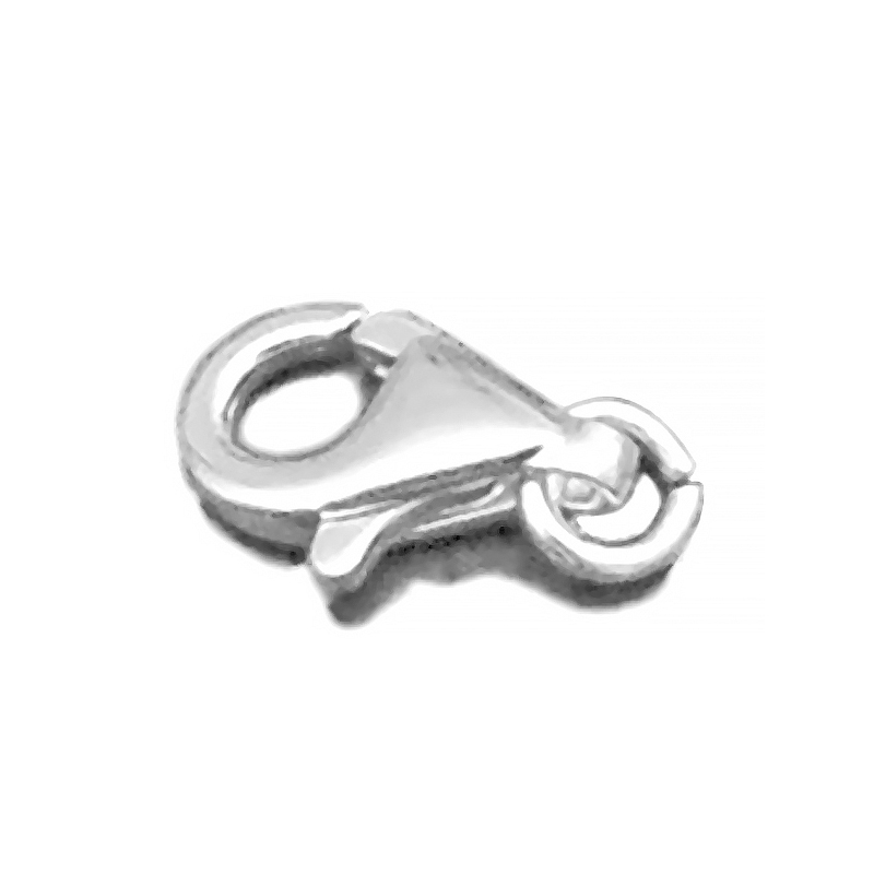 Sterling Silver Lobster Clasp 13 mm 1 gram ID # 3106 - Click Image to Close