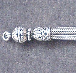 Turkish Sterling Silver Bead Tassel 5 cm 5.5 gram ID # 4691 - Click Image to Close
