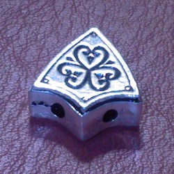 Sterling Silver Bead Imame For Tasbih 25 mm 7.5 gram ID # 5593 - Click Image to Close