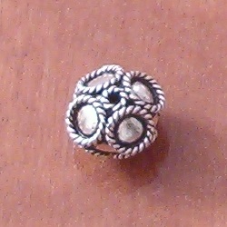 Sterling Silver Beads 11 mm 1.4 gram ID # 5646 - Click Image to Close