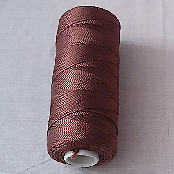 100% Nylon Tasbih Thread Roll 18 ply 100 gram Brown ID # 5678 - Click Image to Close