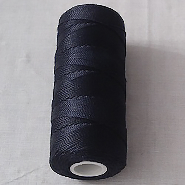 100% Nylon Tasbih Thread Roll 18 ply 100 gram Black ID # 5679 - Click Image to Close