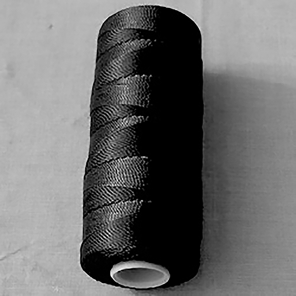100% Nylon Tasbih Thread Roll 12 ply 100 gram Black ID # 5681 - Click Image to Close