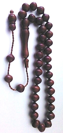Kuka Coco De Mer Islamic Prayer Beads Tasbih 33 Classic ID # 5864 - Click Image to Close