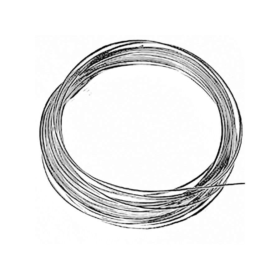 20 inch Soft Silver Wire Gauge 21 0.70 mm 2 gram ID # 5881 - Click Image to Close