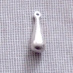 Lot of 2 Sterling Silver Charm Drop 16 mm 1.2 gram ID # 5931 - Click Image to Close