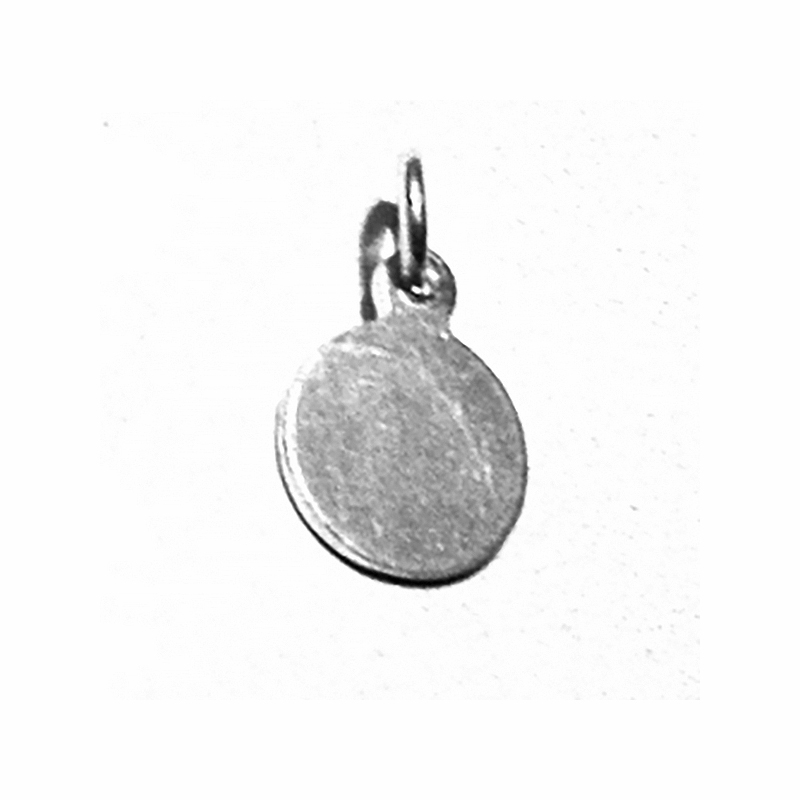 Lot of 3 Sterling Silver Blank Label Tag for Marking Disk Charm 7 mm 1.2 gram ID # 6337 - Click Image to Close