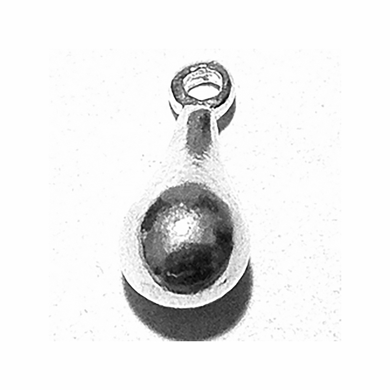 Sterling Silver Charm Drop 13 mm 1.3 gram ID # 6339 - Click Image to Close