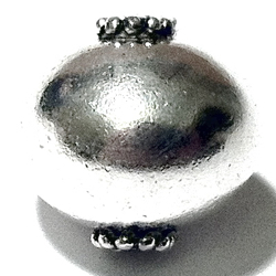 Sterling Silver Bead 18 mm 4.5 gram ID # 6471 - Click Image to Close
