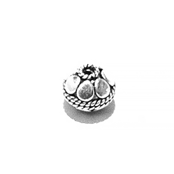 Sterling Silver Bead 8 mm 1.2 gram ID # 6499 - Click Image to Close