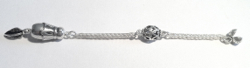 Sterling silver top attachment for tasbih 10+ mm 12 cm ID # 6551 - Click Image to Close