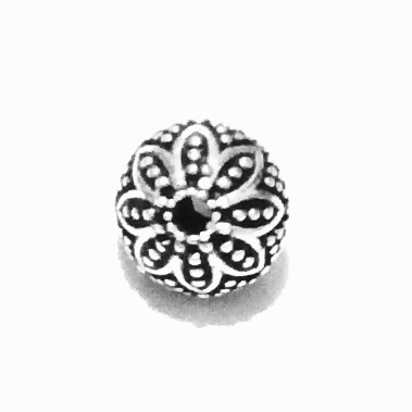 Sterling Silver Bead 10 mm 1.6 gram ID # 6780 - Click Image to Close