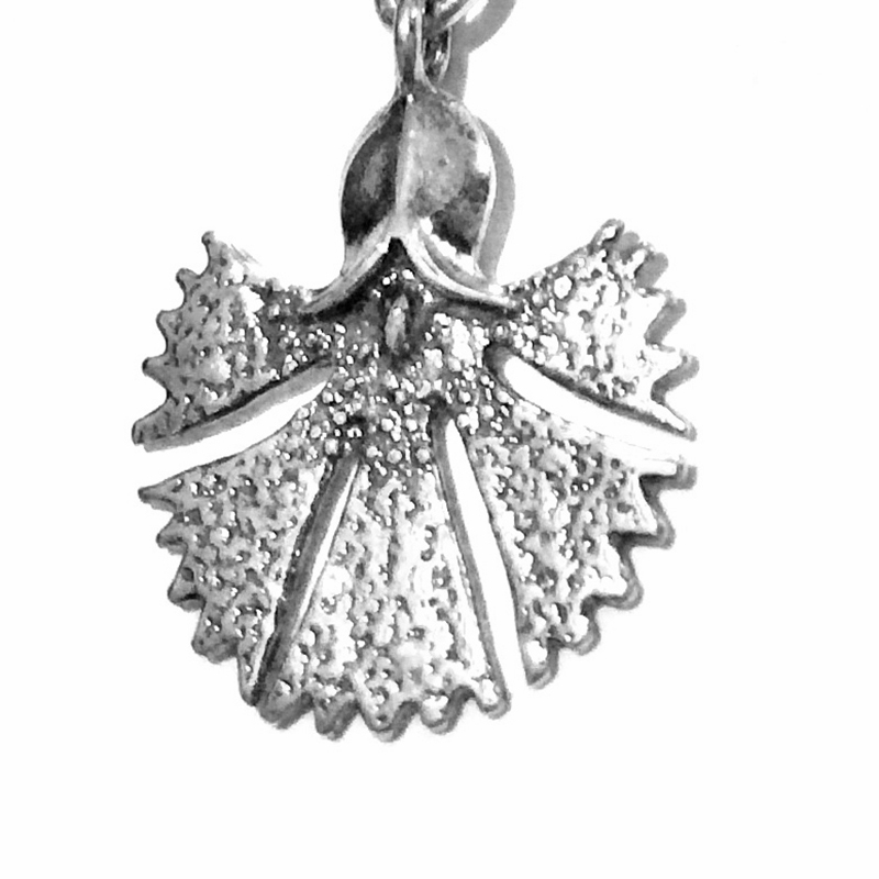 Sterling Silver Charm Carnation 25 mm 2.2 gram ID # 6929 - Click Image to Close