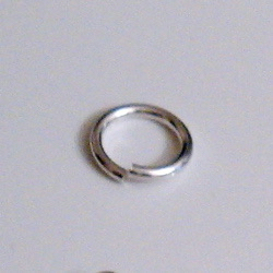 Lot of 2 Sterling Silver Open Jump Ring 11 mm 1.2 gram ID # 4731