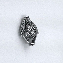 Sterling Silver Bead 18 mm 1.2 gram ID # 4942