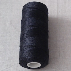 100% Nylon Tasbih Thread Roll 18 ply 100 gram Black ID # 5679