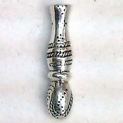 Sterling Silver Imame for Tasbih 4 cm 8 gram ID # 5756