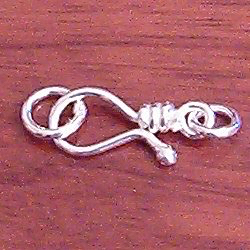 Sterling Silver Clasp 2 cm 1.4 gram ID # 5799