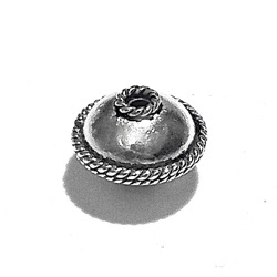 Sterling Silver Beads 10 mm 1.1 gram ID # 5876