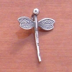 Sterling Silver Charm Pendant Dragonfly 33 mm 2.4 gram ID # 5928