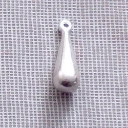 Lot of 2 Sterling Silver Charm Drop 16 mm 1.2 gram ID # 5931
