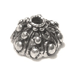 Sterling Silver Bead Cap Cone 10 mm 1.2 gram ID # 6119