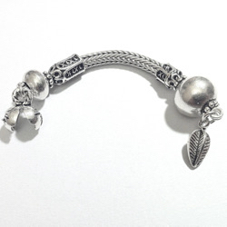 Sterling silver top attachment for tasbih 12+ mm 10 cm ID # 6197