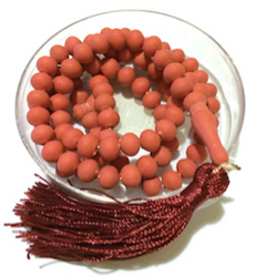 Turkish Rose Concrete Islamic Prayer Beads Perfumed 99 Namaz Tasbih ID # 6731